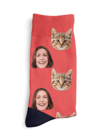 Personalizuotos kojinės su veidais