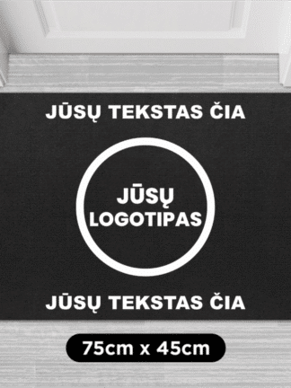 Personalizuotas kilimėlis su jūsų logotipu