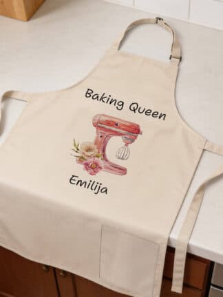 Personalizuota prijuostė – Baking Queen