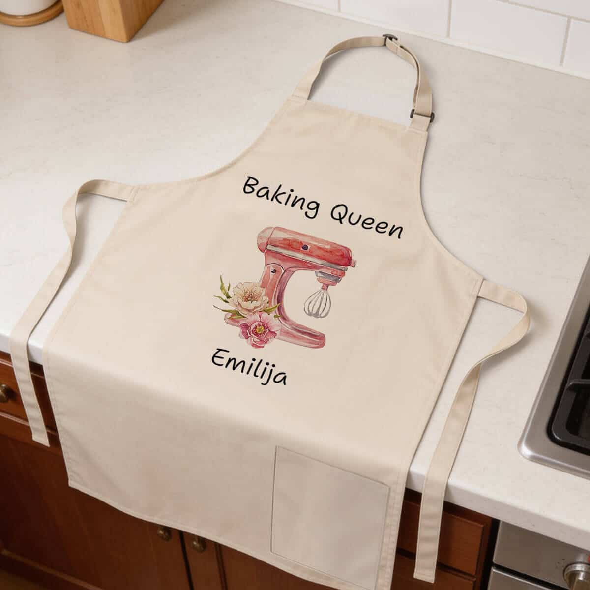 Personalizuota prijuostė – Baking Queen