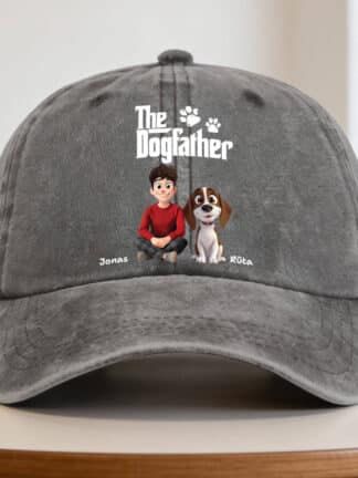 Personalizuota kepurė - The Dogfather