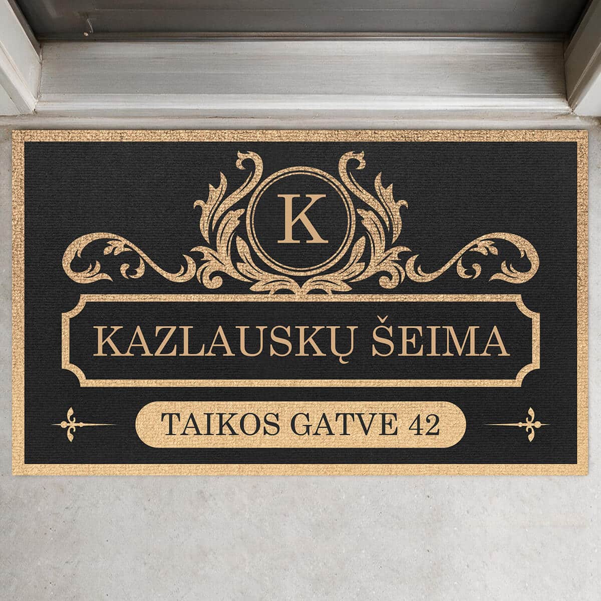 Asmeninis kilimėlis su jūsų pavarde